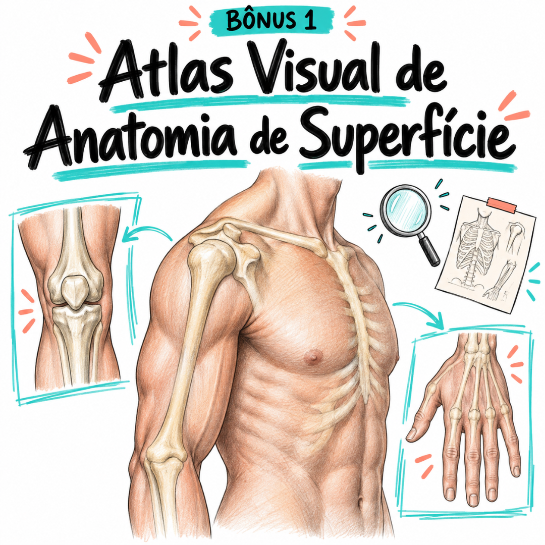 Bônus 1: Atlas Visual de Anatomia de Superfície